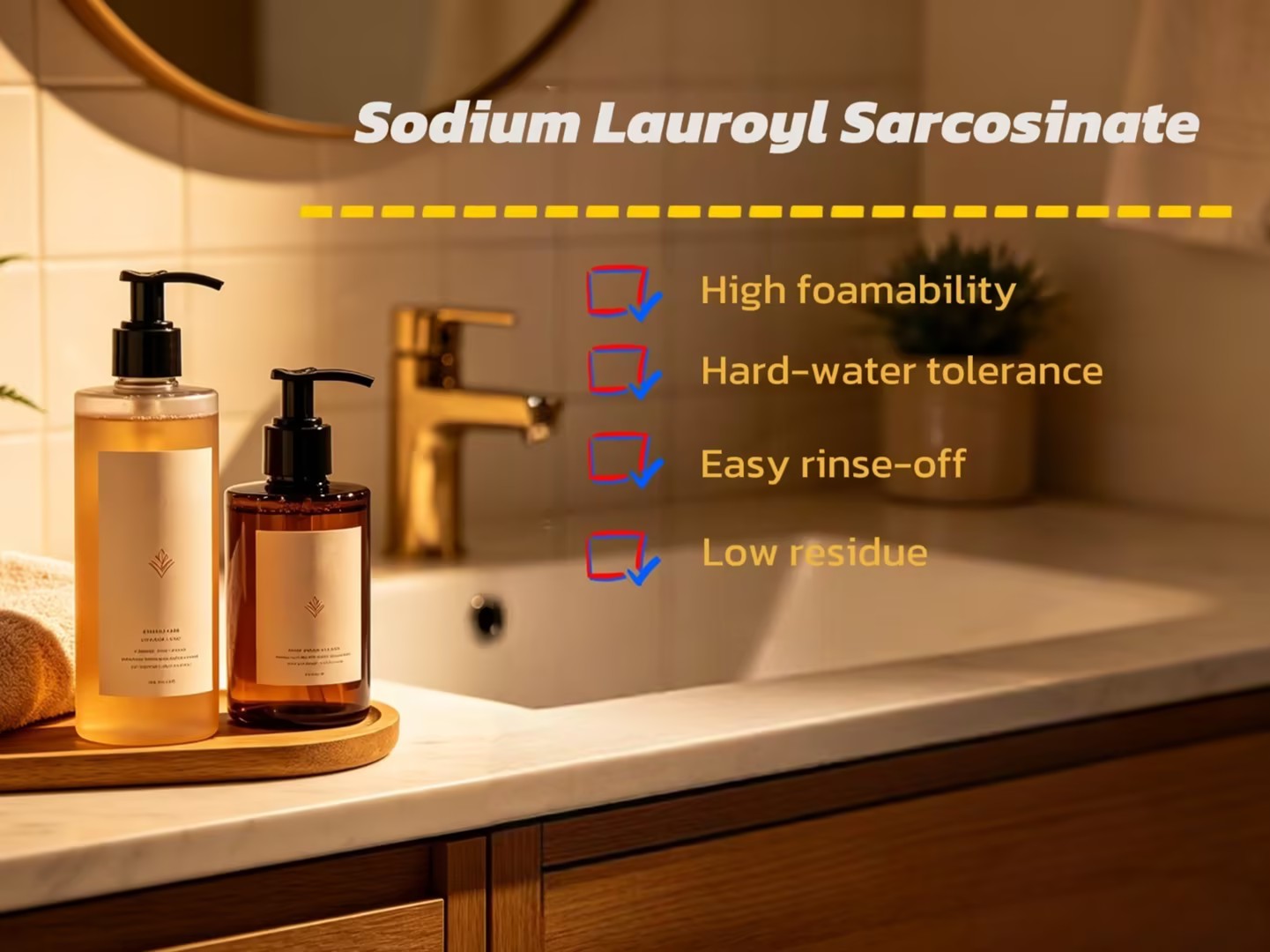 Mild Surfactant Review: SODIUM LAUROYL SARCOSINATE vs. Other Cleansing Agents