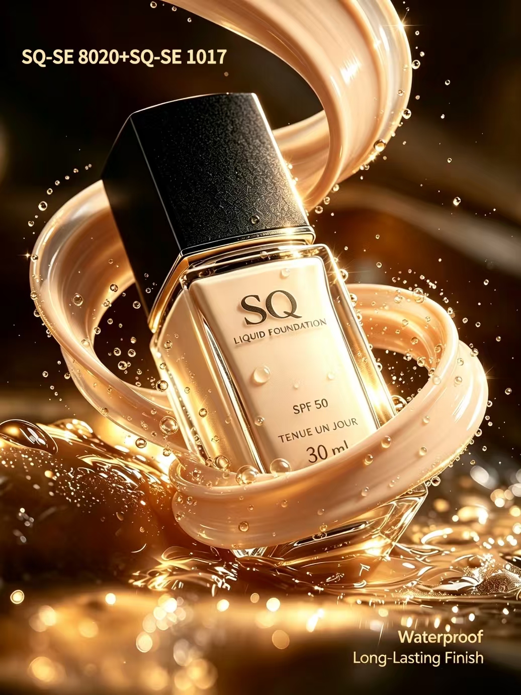 SQ‑SE 8020 | VP/Hexadecene Copolymer – The “Long‑Lasting Guardian” Film Former for Foundation